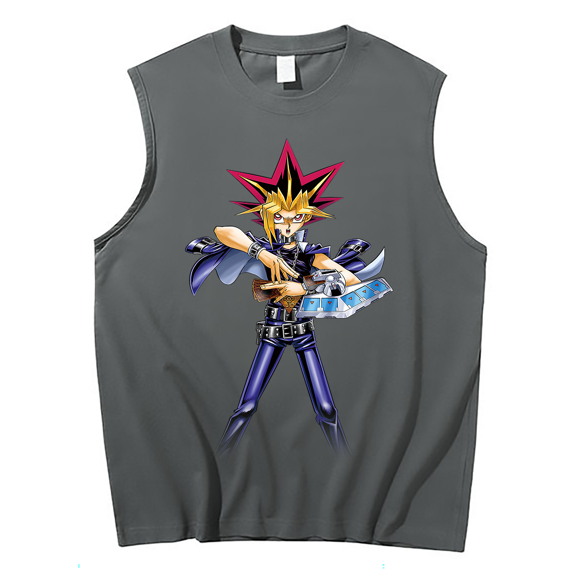 （画像用） 遊☆戯☆王 Yu-Gi-Oh! コットン100％タンクトップ（フロントプリント）
